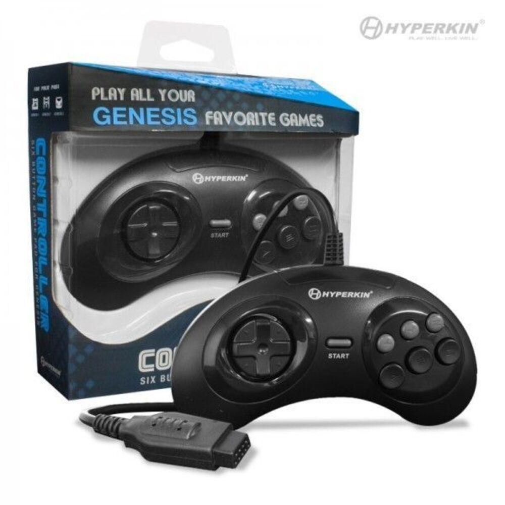 Genesis Hyperkin GN6 Premium Wired Controller - Retro Game Controller